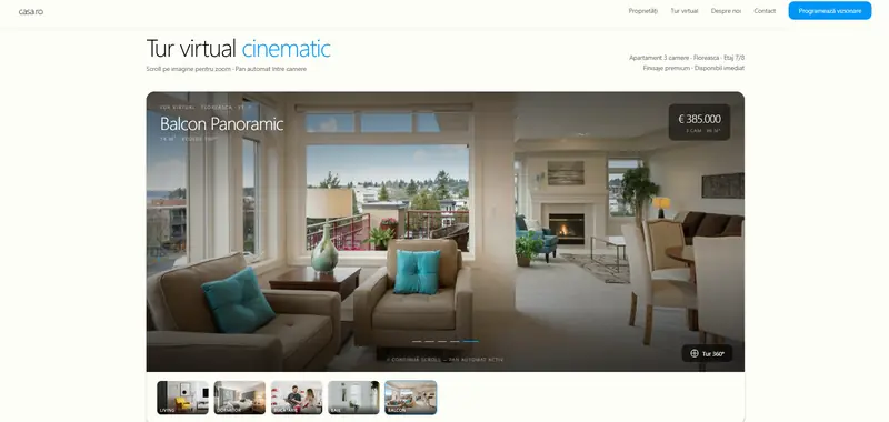 Model demo casa.ro — Tur Virtual