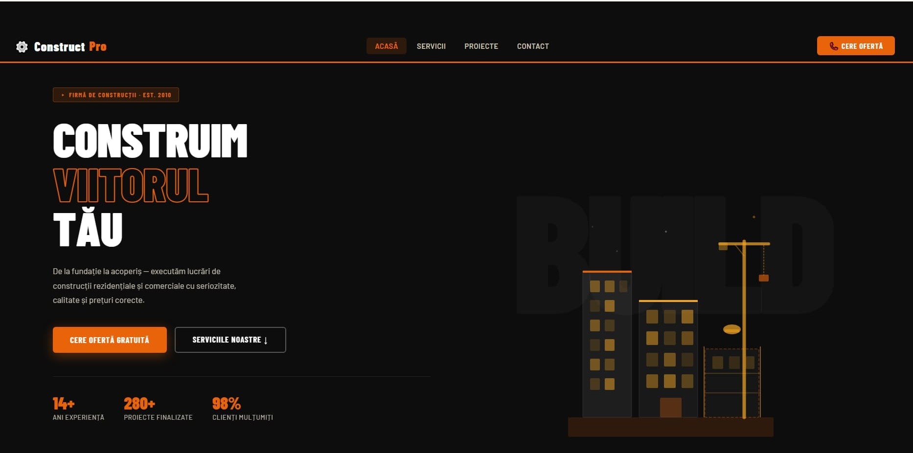 Preview Demo Construcții