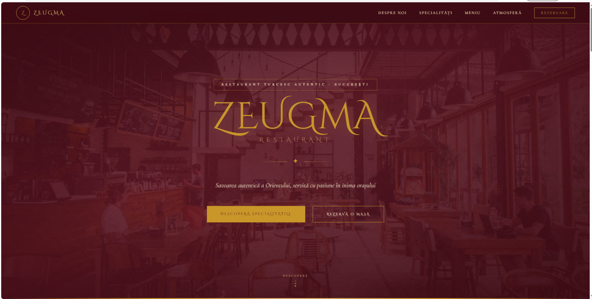 Preview Demo Restaurant Turcesc
